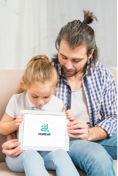 HOMEeR na urządzeniu mobilnym